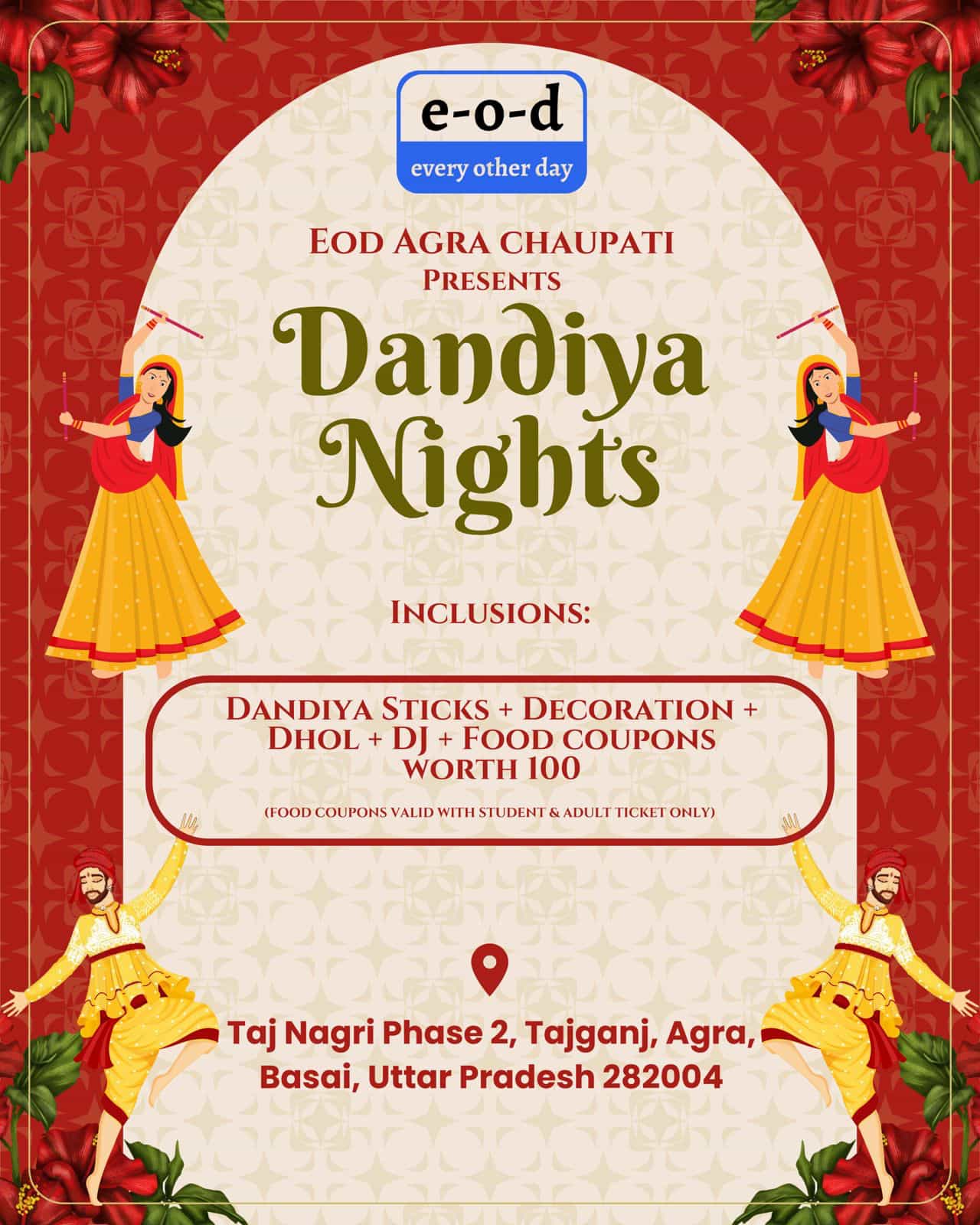 Report for Dandiya Night Agra