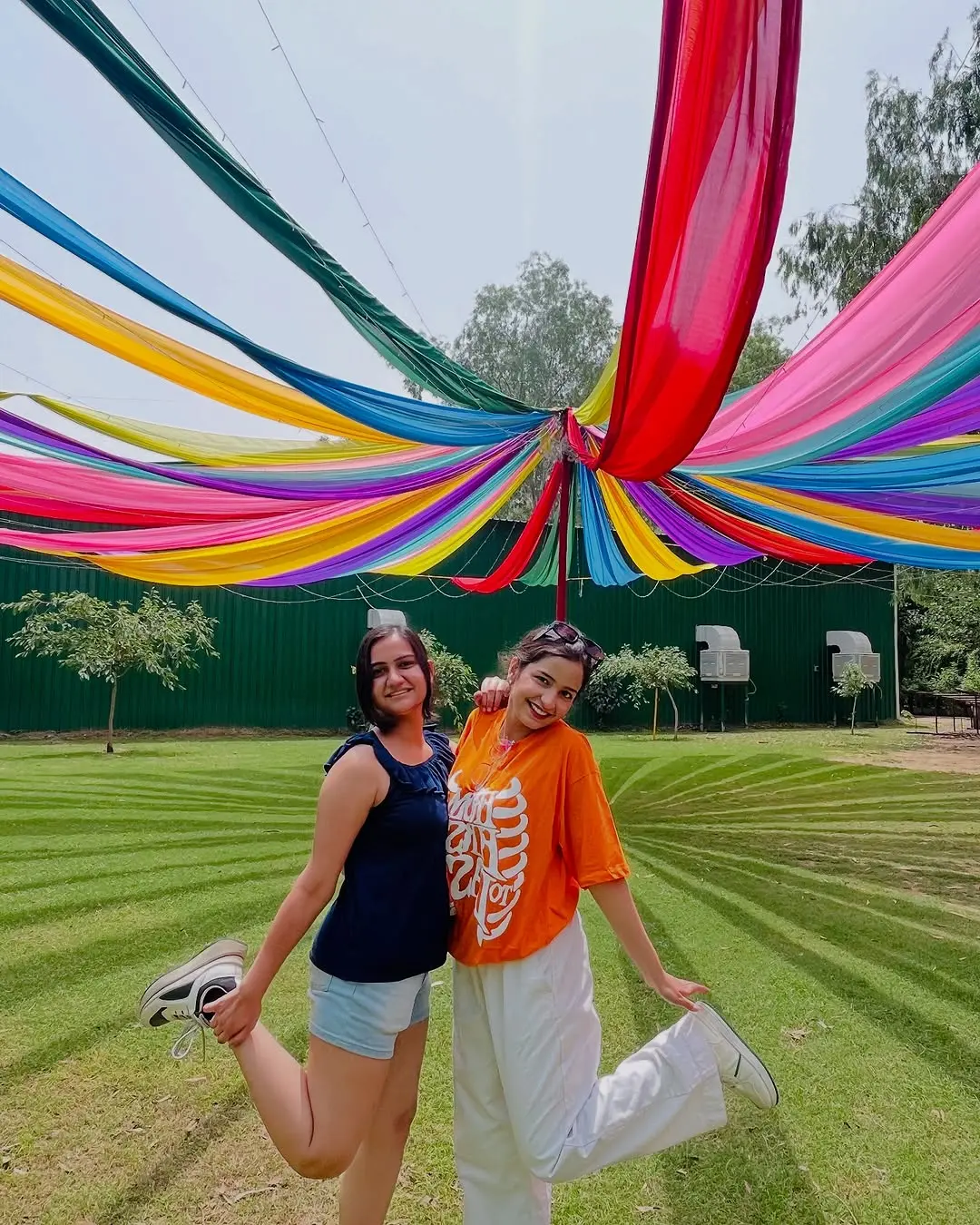 Rainbow Canopy Photo Spot